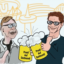 Bruno Knust & Gerd Kolbe: Prost! Auf Dortmund!  25.10.2026 | 19:00 Uhr | Pauluskirche | Dortmund